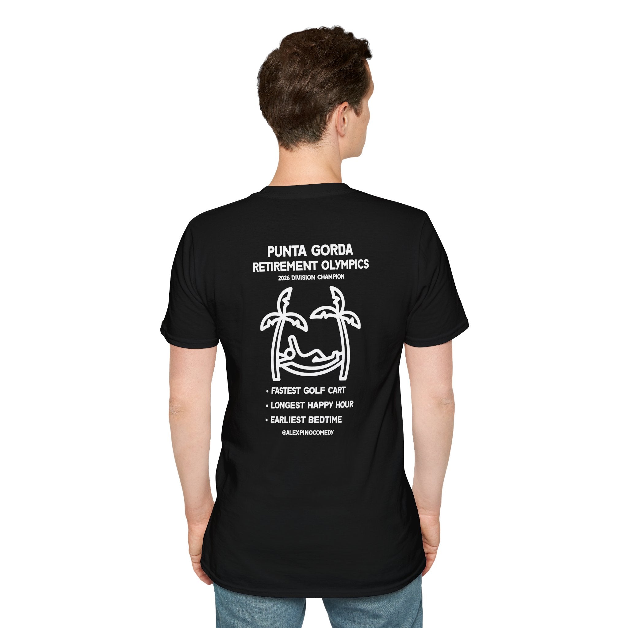 Punta Gorda Retirement Olympics T-Shirt — Funny Senior Games Tee