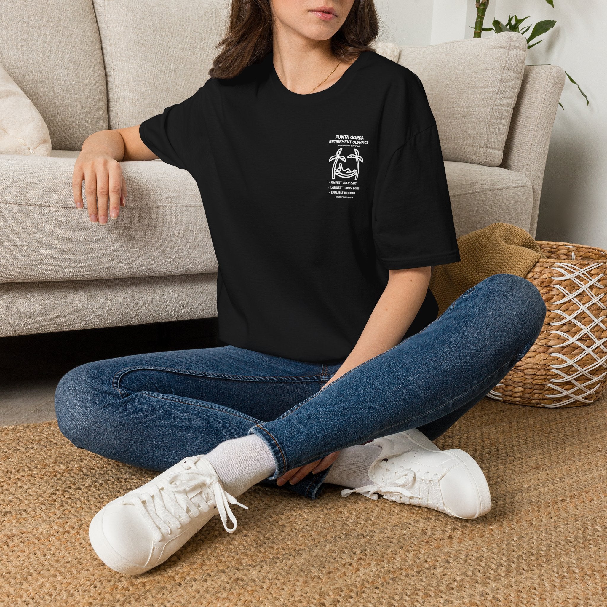 Punta Gorda Retirement Olympics T-Shirt — Funny Senior Games Tee