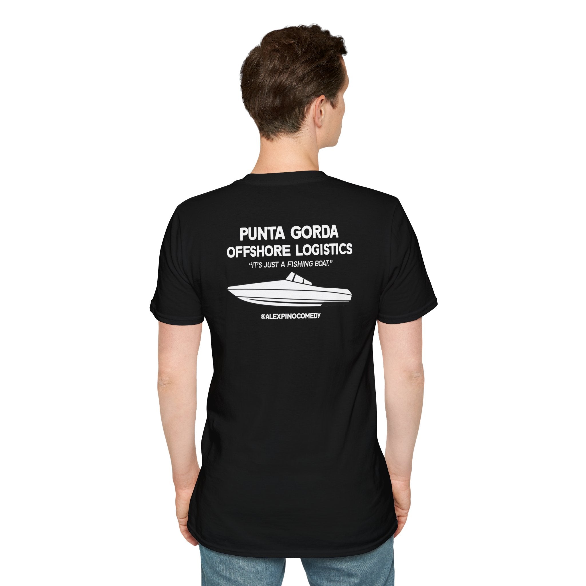 Punta Gorda Offshore Logistics Boat T-Shirt — Nautical Fishing Crew Tee