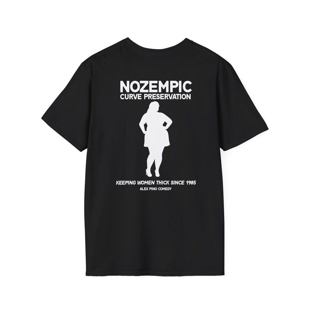 Nozempic Tee — 'Nozempic Curve Presentation' Graphic T-Shirt