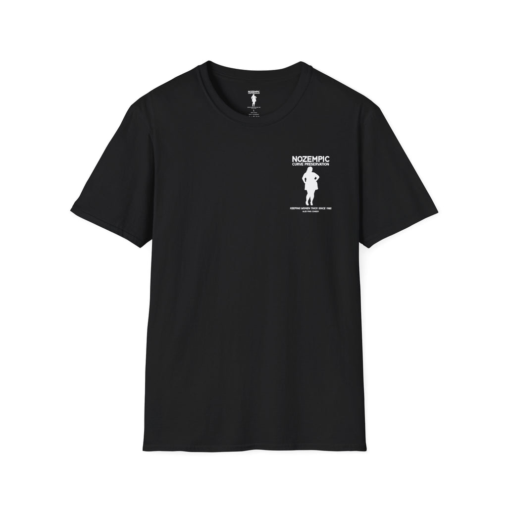 Nozempic Tee — 'Nozempic Curve Presentation' Graphic T-Shirt