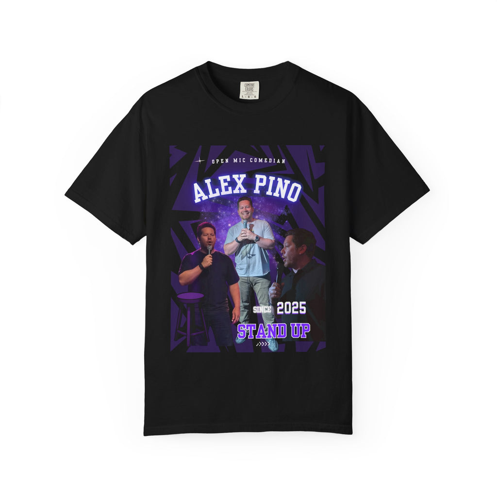 Alex Pino Stand Up 2025 T-Shirt | Comedian Tour Tee