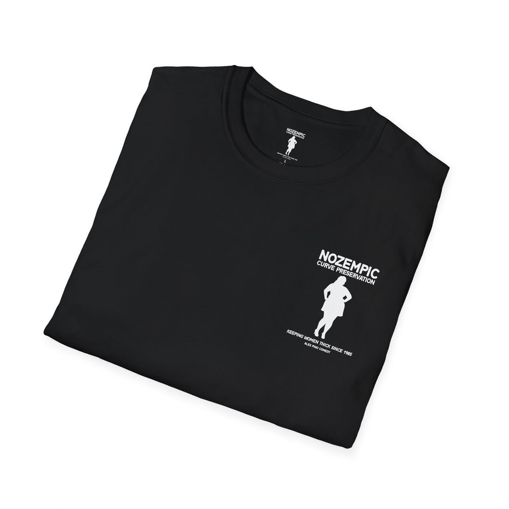 Nozempic Tee — 'Nozempic Curve Presentation' Graphic T-Shirt