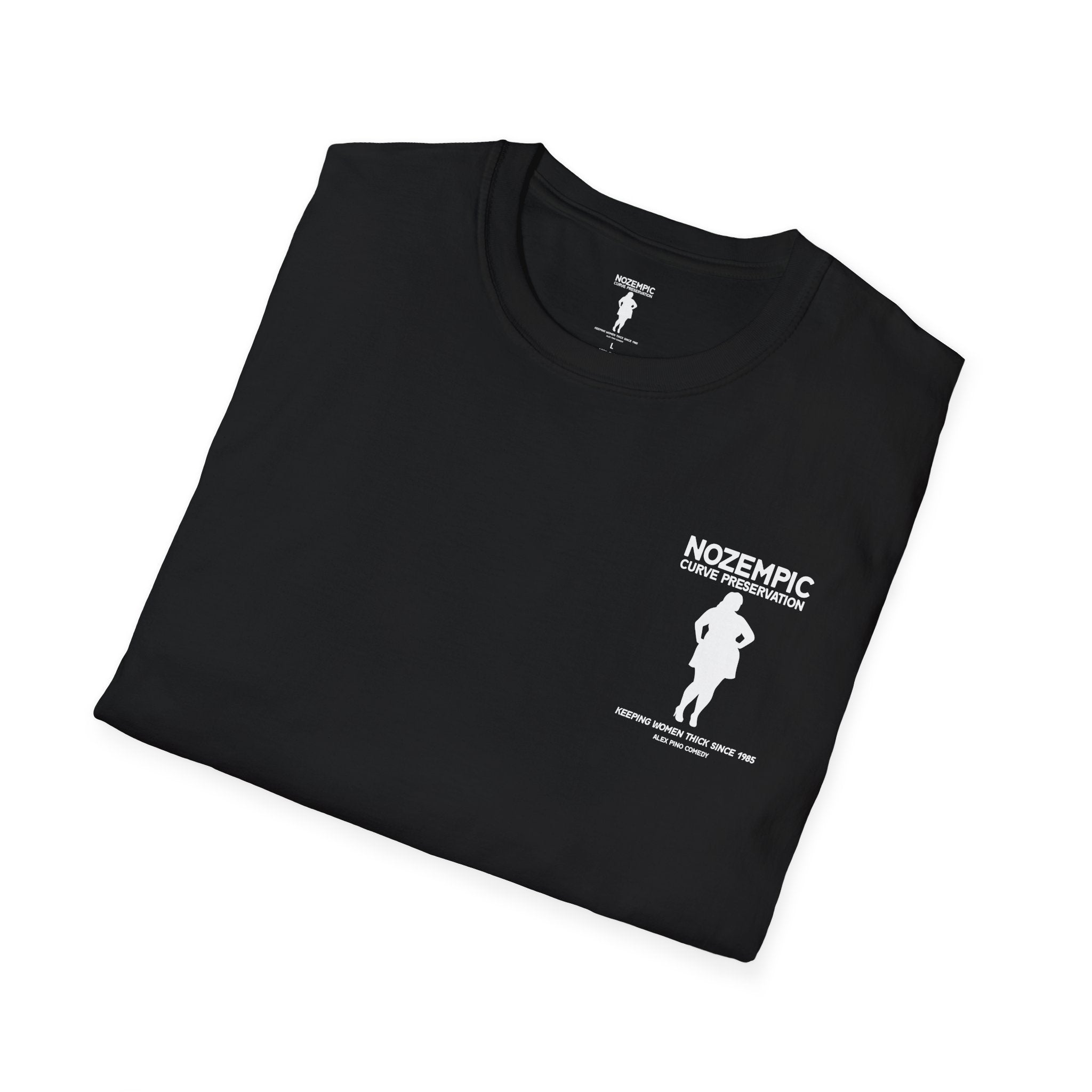 Nozempic Tee — 'Nozempic Curve Presentation' Graphic T-Shirt