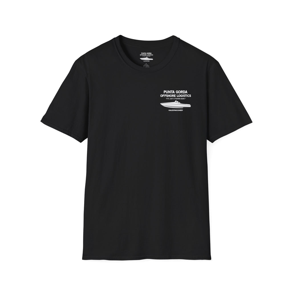 Punta Gorda Offshore Logistics Boat T-Shirt — Nautical Fishing Crew Tee