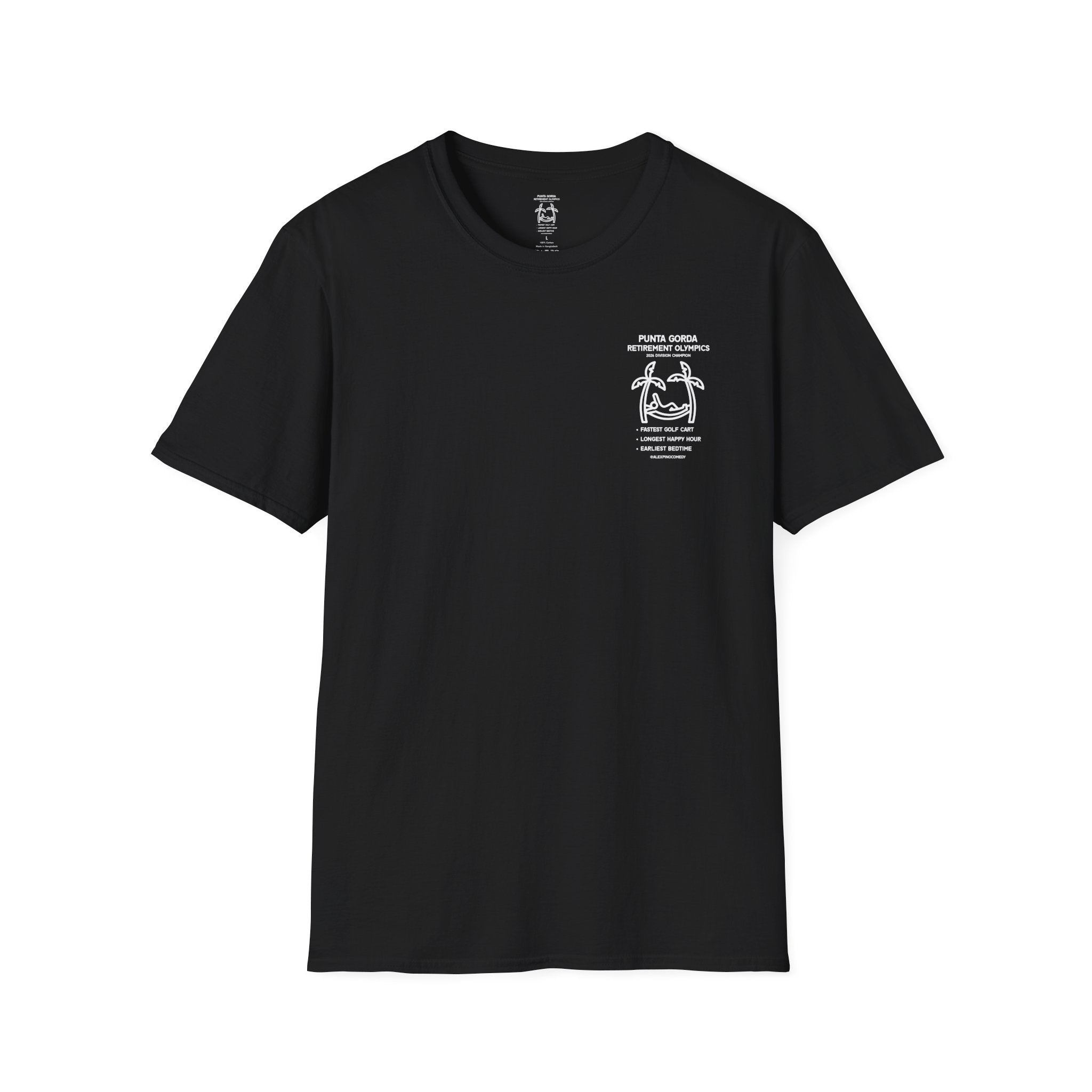 Punta Gorda Retirement Olympics T-Shirt — Funny Senior Games Tee