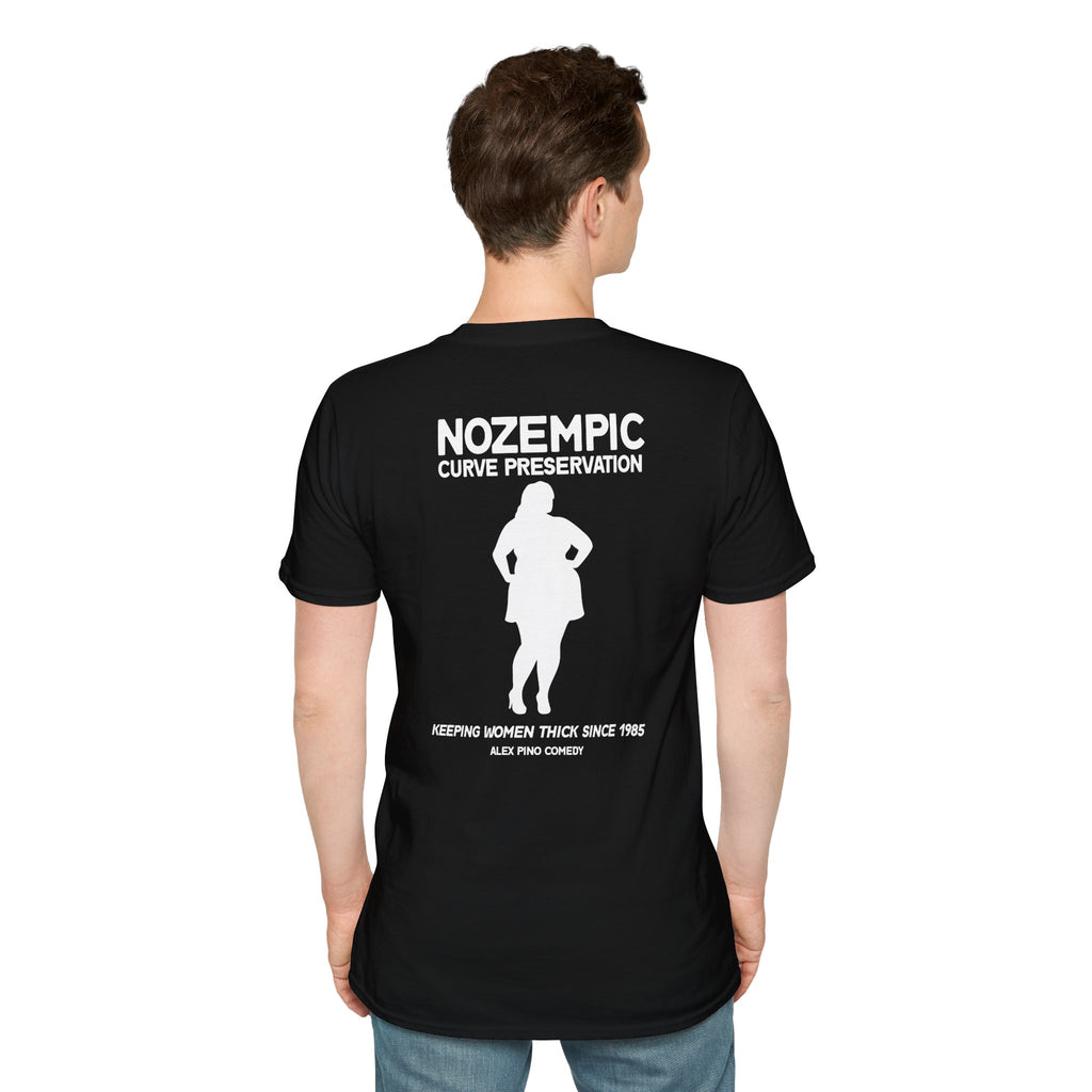Nozempic Tee — 'Nozempic Curve Presentation' Graphic T-Shirt