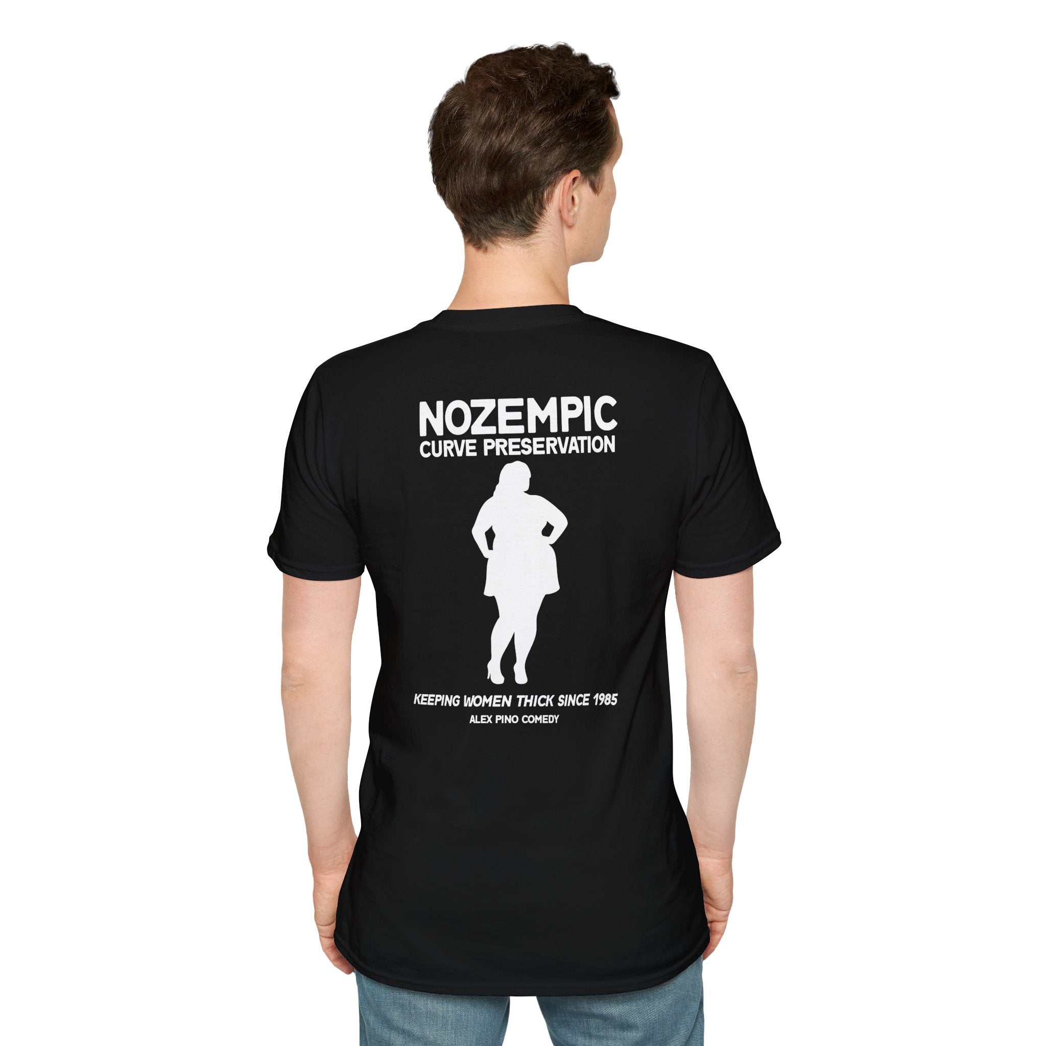 Nozempic Tee — 'Nozempic Curve Presentation' Graphic T-Shirt