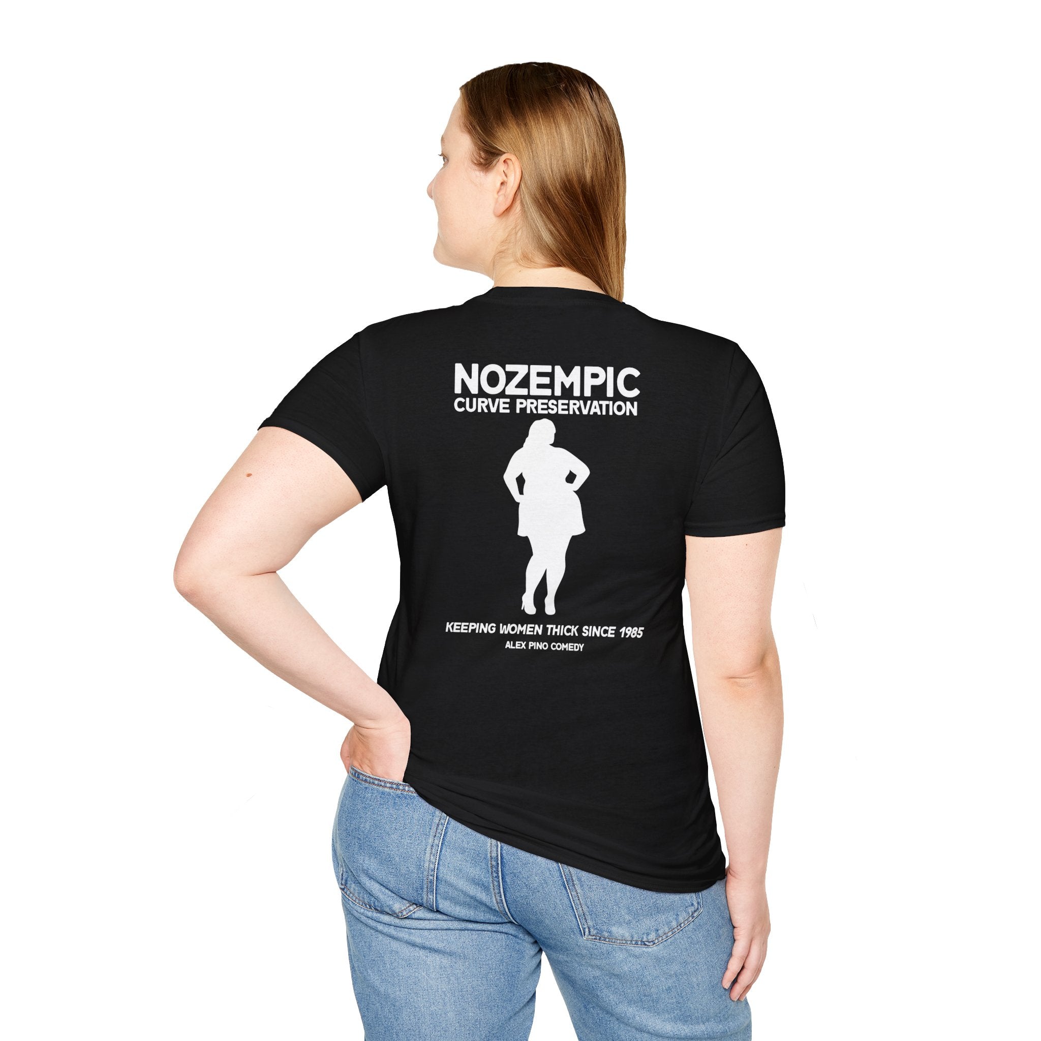 Nozempic Tee — 'Nozempic Curve Presentation' Graphic T-Shirt