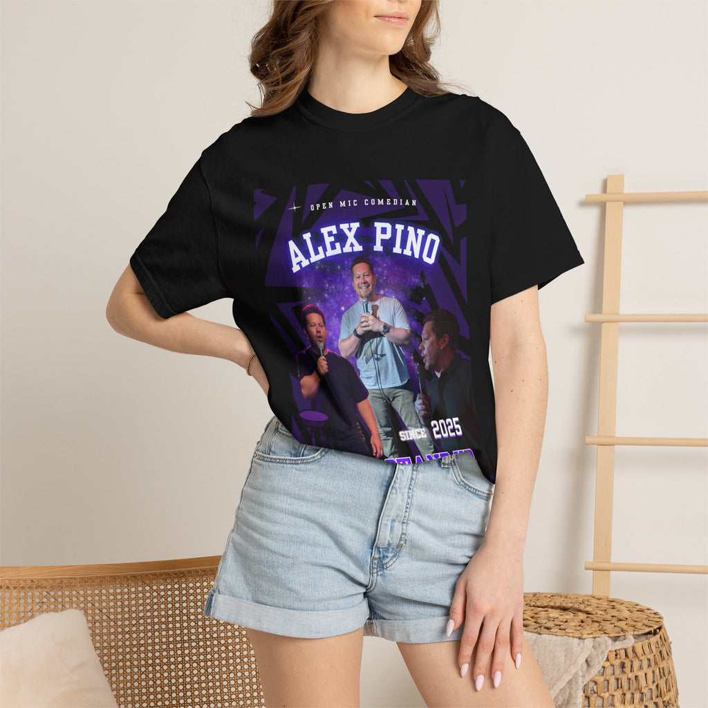 Alex Pino Stand Up 2025 T-Shirt | Comedian Tour Tee