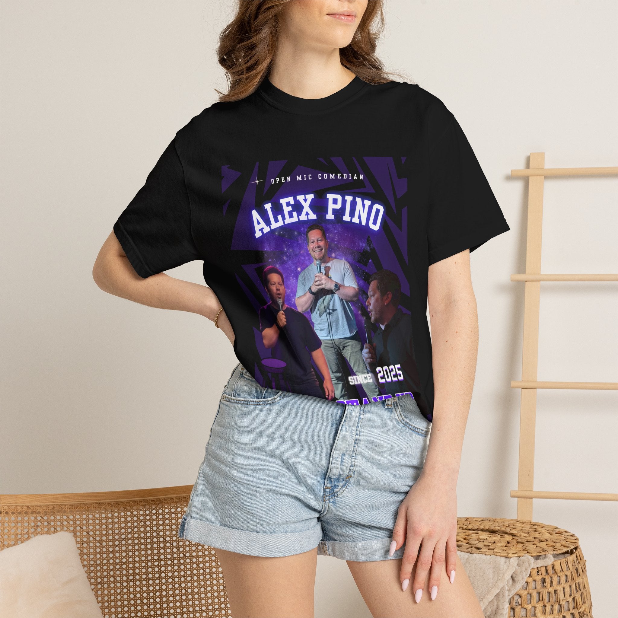 Alex Pino Stand Up 2025 T-Shirt | Comedian Tour Tee