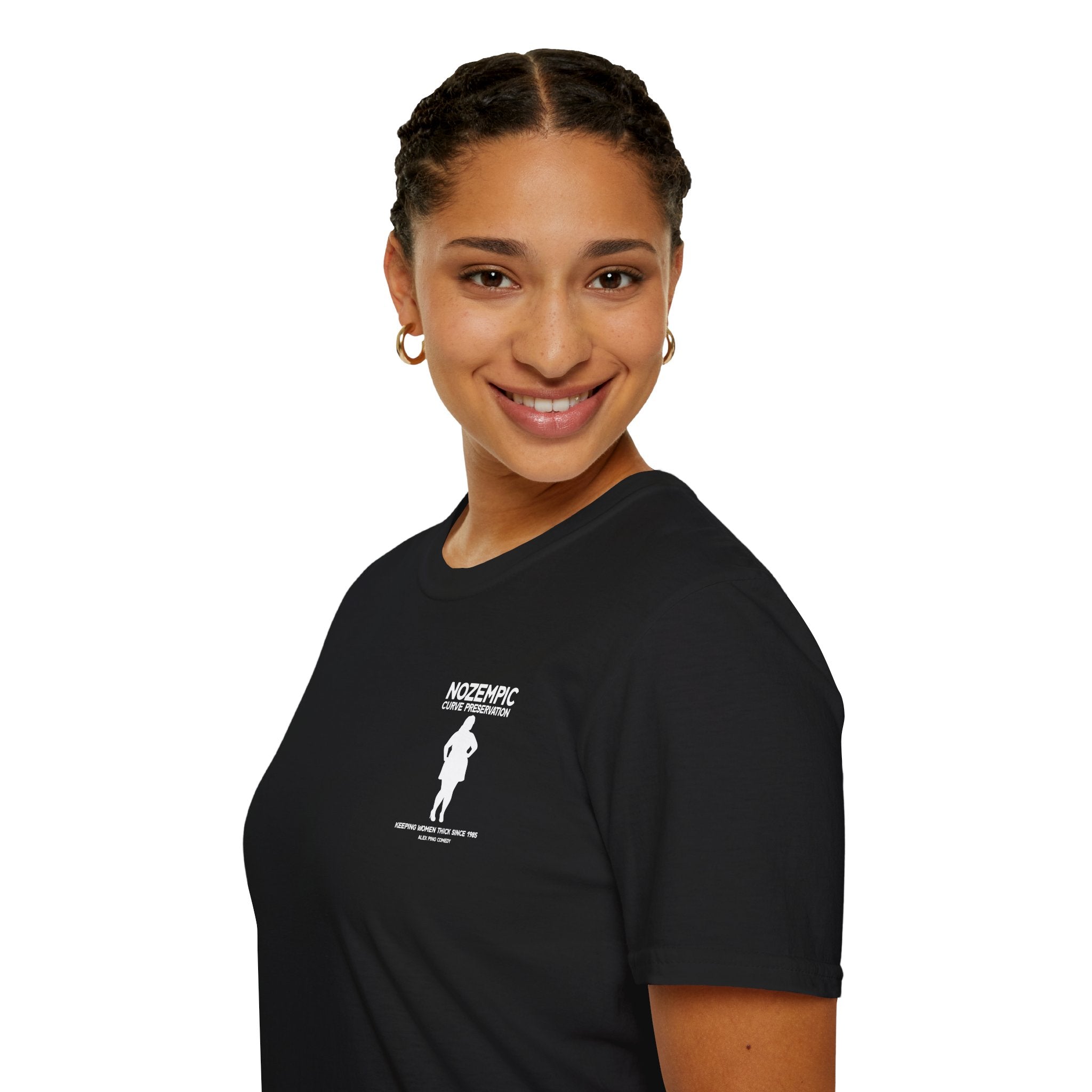 Nozempic Tee — 'Nozempic Curve Presentation' Graphic T-Shirt